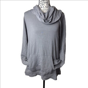 Bcg Gray Women's Cowl Neck Sweater Large